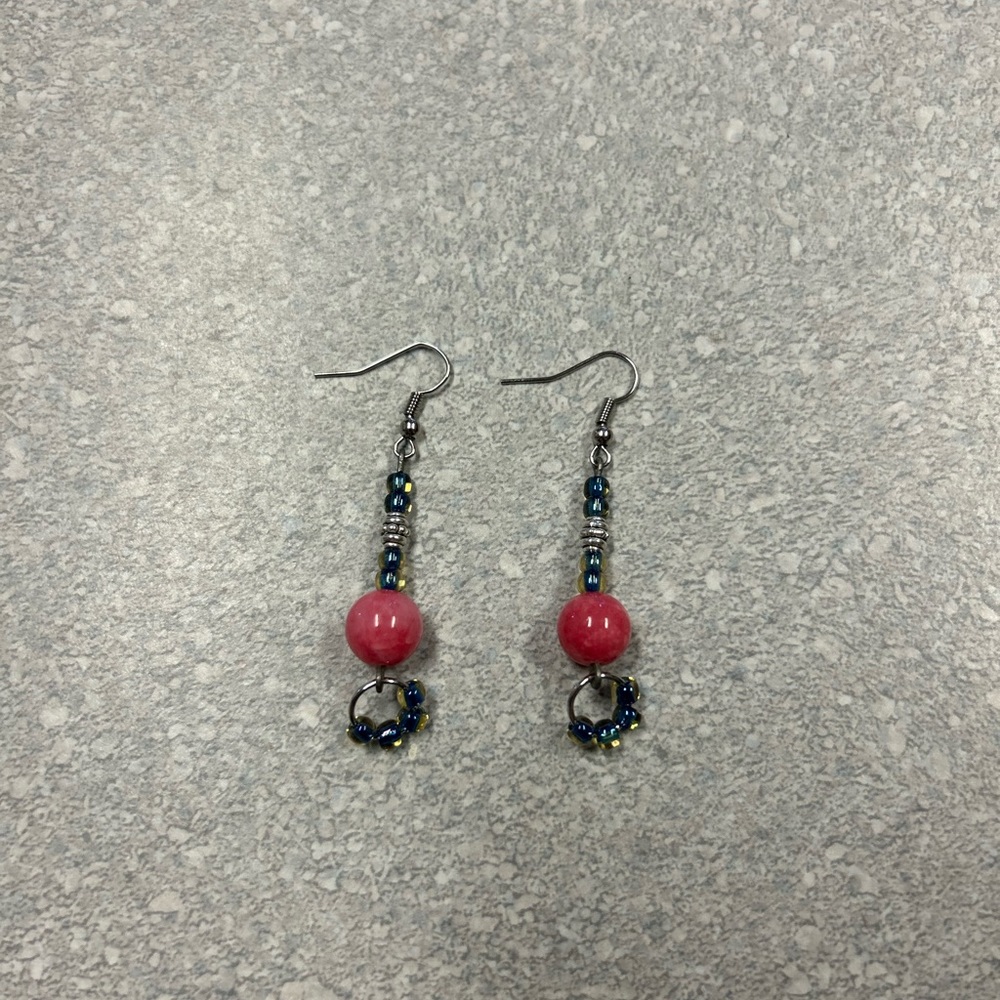 Glass bead  earrings